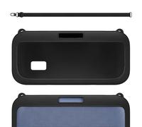 Geekria Étui de protection en silicone pour haut-parleur Bose SoundLink Max, housse de protection souple pour haut-parleurs portables de rechange avec bandoulière (noir)