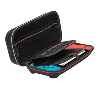 Geekria Étui de Transport Compatible avec la Console Nintendo Switch et New Switch OLED, Sac de Voyage à Coque Rigide de Protection avec Espace pour câble, Chargeur, Accessoires (Noir)