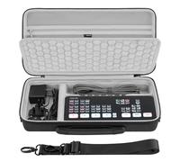 GEEKRIA Étui de transport de voyage, compatible avec Blackmagic Design ATEM Mini Pro/ATEM SDI, EVA rigide (gris foncé)