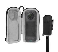 Geekria Étui de transport et de rangement rigide étui de voyage pour Insta360 X5, X4, résistant à l'eau, protection mini