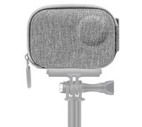 GEEKRIA Étui de transport portable pour GO Ultra, étui de rangement de voyage compatible avec Insta360 GO Ultra, mini protection rigide, accessoires de caméra d'action (gris clair)