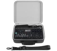 GEEKRIA Étui de transport pour interface audio, compatible avec Elektron Tonverk, sac de voyage à coque rigide en EVA (gris foncé)