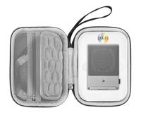 GEEKRIA Étui de transport pour interface audio, compatible avec Teenage Engineering CM-15, sac de voyage portable en EVA à coque rigide (gris foncé)