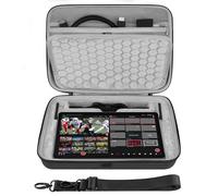 GEEKRIA Étui de transport pour interface audio, compatible avec YoloLiv YoloBox Extreme, sac de voyage portable en EVA à coque rigide (gris foncé)