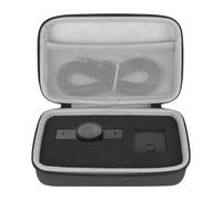 GEEKRIA Étui de transport pour webcam Logitech MX Brio Ultra HD 4K Streaming - Coque rigide de rechange avec rangement pour câble (gris foncé), gris foncé
