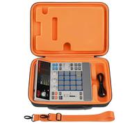 GEEKRIA étui de Voyage Rigide, Compatible avec Akai Professional MPC Sample Portable groovebox, Sac de Transport pour échantillonneur Audio (Orange)