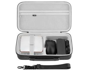GEEKRIA Étui de Voyage Rigide pour Mini PC, Compatible avec KAMRUI Pinova P2 /Pinova P1 /Hyper H2 /AM21 /Hyper H1 /E3 /E3B, GMKtec M5 Ultra /G3 Pro /G3S /M6 Ultra, Sac de Transport