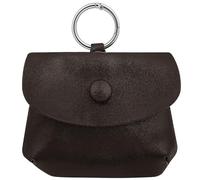 Geekria Étui portable en cuir végétalien compatible avec Apple AirPods Pro 3, Sony WF-1000XM5 et plus encore, pochette de rangement pour écouteurs sans fil, clés, câbles et petits accessoires (marron)