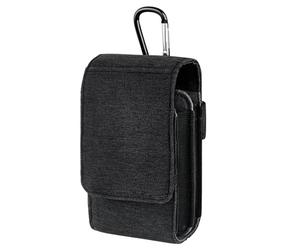 Geekria Étui Portable pour amplificateur Casque, Compatible avec Fiio M15, M11 Pro, M9, Creative E5, G5, G6, Sony PHA-2 (Gris foncé) - Sac de Transport Protecteur avec Place pour Accessoires