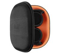Geekria Étui pour Casque Shield Compatible avec Les modèles Sony MDR-ZX300, MDR-ZX110 et Autres, étui de Transport Rigide de Remplacement avec Rangement pour câble (Noir)