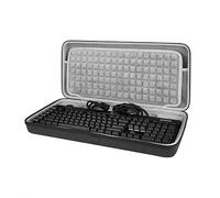 Geekria Étui pour clavier de jeu mécanique de 104 à 108 touches, compatible avec Corsair K100 RGB Mechanical, K95 RGB, Razer BlackWidow V4 Pro