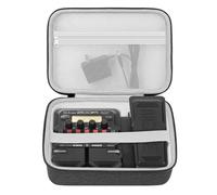 Geekria Étui Rigide de Voyage Compatible avec Zoom G1X Four, B1X Four, A1X Four, processeur Multi-Effets pour Guitare/Basse (Gris foncé)
