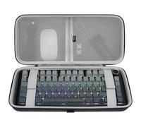 Geekria Étui Rigide pour Clavier Gaming 75% 84 Touches, Sac de Transport, Compatible avec Keychron K2 / K2 HE, Logitech Pop Keys/MX Mechanical Mini, Aula F75 Pro / F75 75%