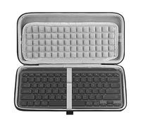 GEEKRIA Étui Rigide pour Clavier Logitech MX Keys Mini Advanced sans Fil éclairé Sac de Transport (Gris)