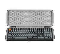 Geekria étui Rigide pour Clavier Pleine Taille, Compatible avec Keychron K10 HE /K10 Max/Q6 HE/V6, Redragon K668/K689/K556 Pro, Aula F108 Pro - Housse de Transport pour Clavier 104 Touches