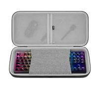 GEEKRIA Étui Rigide pour Clavier TKL, Compatible avec Razer Huntsman V2 TKL / V3 Pro TKL/BlackWidow V3 TKL/Ornata V3 TKL, Sac de Transport pour Clavier Informatique 87 Touches (Gris foncé)