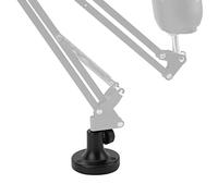 Geekria For Creators Adaptateur de montage de table de microphone en métal avec ouverture d'interface réglable compatible avec Rode PSA1+, TONOR T20, Aokeo AK-35, InnoGear Bras de microphone