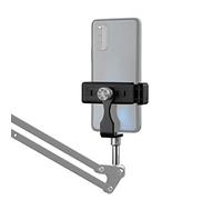 Geekria for Creators Adaptateur de trépied pour Smartphone avec vis de Montage 1/4" pour Bras de Microphone,trépieds,Support d'appareil Photo,Compatible avec iPhone 14,14 Plus, 13