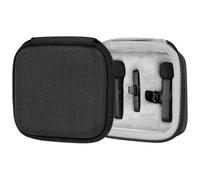 GEEKRIA for Creators Coque rigide pour micro sans fil compatible avec PQRQP, BOYA, MAYBESTA, Mini Mic Pro, Leettus, JUDKIOM, Bulatry, Caiord (gris)