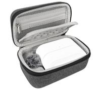 Geekria for Creators Étui de Transport pour Microphone Compatible avec Le boîtier de Charge Hollyland Lark M2S, Coque Rigide avec Rangement pour câbles (Gris)