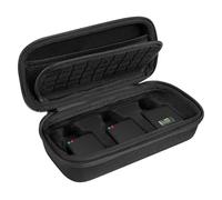 Geekria for Creators - Étui de transport rigide pour microphone compatible avec Rode Wireless GO Gen 3 III, GO 2, GO, PRO, ME, étui de transport compact pour micro, avec rangement pour câbles