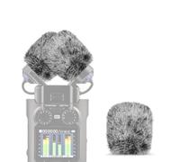 Geekria for Creators Lot de 3 pare-vent en fourrure compatibles avec enregistreur pratique Zoom H5 Studio Handy Recorder, micro DeadCat Wind Cover - Pare-vent en peluche - Enregistreur numérique
