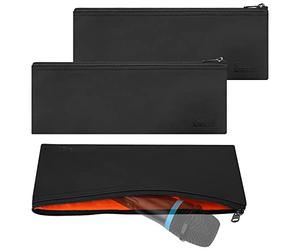 Geekria for Creators Lot de 3 Pochettes zippées pour Microphone compatibles avec Shure SM86, PGA48, PGA58, Audio-Technica ATR1100x, ATR1200x, TONOR TW-820, Rode Podcaster Taille L