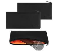 Geekria for Creators Pochette zippée pour Microphones, Lot de 3, Compatible avec Audio-Technica AT2005USB, ATR2100x-USB, AT2010, Shure SM57, SM48, Beta 57A, AKG D5, Taille S