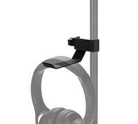 Geekria for Creators Support de Casque pour Support de Micro, Support de Casque, Support de Tambourin, Support de Tube à Pince pour Casque, Support de Microphone, Support Musical (Noir)