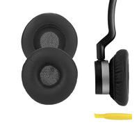 GEEKRIA Geekria QuickFit Coussinets d'oreille de Rechange pour Jabra Biz 1100, Biz 1500, Biz 1900, Biz 2300, Biz 2400, Biz 2400 II, Coussinets d'oreille, Coussinets d'oreillettes, pièces de réparatio