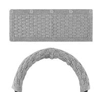 Geekria Headphone Headband Cover for Bose, AKG, Sony, Audio-Technica Replacement Headband Cover/Headband Protectors/Comfort Cushion/Top Pad Protector Sleeve (Gray)
