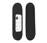 Geekria Housse Chromecast Compatible Google TV HD 2022 - Silicone léger et antidérapant pour Google TV 4K 2020 avec lanière (Noir)