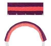Geekria Housse de Bandeau en Tissu tricoté Compatible avec Audio-Technica, Beats, Bose, AKG, Sennheiser, Skullcandy, Sony, Casques, pièce de Rechange/réparation (Pop Magenta)