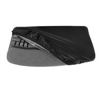 GEEKRIA Housse de Clavier, résistante à la poussière et aux éclaboussures d’Eau, Compatible avec Le Clavier Ergonomique sans Fil Logitech Wave Keys (Noir)