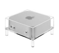 Geekria Housse de Protection Anti-poussière en Acrylique Transparent pour Ordinateur de Bureau, Support de Protection Compatible avec Apple 2024 Mac Mini M4 / M4 Pro - Accessoires (Transparent)