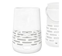 Geekria Housse de Protection en Silicone Compatible avec Enceinte Bluetooth Bose SoundLink Revolve+ / Revolve+ II, Protection Souple antidérapante (Blanc)