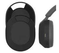 Geekria Housse de protection en silicone pour casque sans fil Sony WH-1000XM5, WH1000XM5, protection contre les rayures (noir)