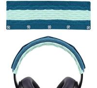 Geekria Housse de Serre-tête en Tissu Compatible avec Bose QC 35II, QC 25, Beats Studio3, Studio2.0 (Pop Blue) - pièce de Rechange