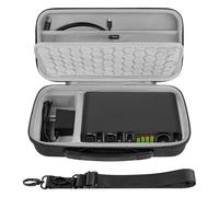 GEEKRIA Housse de Transport pour Interface Audio, étui de Voyage Rigide Compatible avec Motu M2/M4, M-Audio M-Track Duo/M-Track Duo HD, Behringer Pro VS Mini/JT Mini, Stylophone GENX-2 (Gris