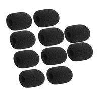 Geekria Lot de 10 protections en mousse pour micro - Diamètre intérieur du trou : 8 mm