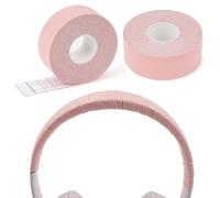 Geekria Lot de 2 cache-têtes de casque compatibles avec Sony WH-1000XM5, Skullcandy Crusher ANC, Soundcore Life Q20, installation facile à faire soi-même (rose)