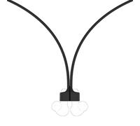GEEKRIA Lot de 2 Sangle Anti-Perte Magnétique compatible avec Soundcore par Anker Liberty 4 Pro, P30i, Liberty 4 NC, cordon d’écouteurs en silicone souple (Noir)