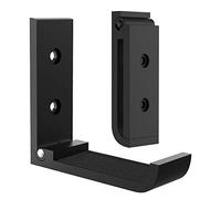 GEEKRIA lot de 2 supports de casque, support mural pliable, support casque en aluminium durable avec coussinet de protection, compatible universel avec Bose, Sony, JBL, Sennheiser