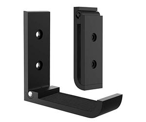 GEEKRIA lot de 2 supports de casque, support mural pliable, support casque en aluminium durable avec coussinet de protection, compatible universel avec Bose, Sony, JBL, Sennheiser
