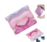 GEEKRIA NOVA Étui de poche pour écouteurs, pièces de monnaie/écouteurs intra-auriculaires, pochette de protection universelle, pochette de rangement à bouton-pression, porte-monnaie (rose)