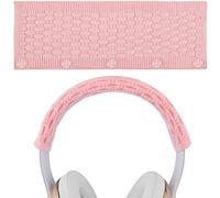 Geekria Nova Housse de Bandeau tricotée Compatible Beats, Bose, AKG, Sennheiser, Sony, Audio-Technica (Rose)