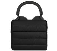 Geekria Nova Housse rembourrée pour Casque, Compatible avec Sony WH-1000XM5, Logitech G Pro X 2, Apple AirPods Max, étui de Protection Souple de Voyage avec Protection des Bords (Noir)