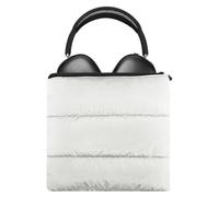Geekria Nova Housse rembourrée pour Casques, Compatible avec Apple AirPods Max 2, étui AirPods Max, Sac de Transport Casque, Pochette de Voyage Souple (Blanc)