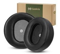 Geekria Oreillettes de Rechange compatibles avec Casque sans Fil Audeze Maxwell, Coussinets d’Oreille, Pièces de réparation (Noir)