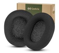 Geekria Oreillettes de Rechange en Tissu Mesh pour Un Confort Optimal, compatibles avec Microsoft Xbox Wireless/Filaires, Xbox Stereo/Casque stéréo 20th Anniversary Special Edition (Noir)